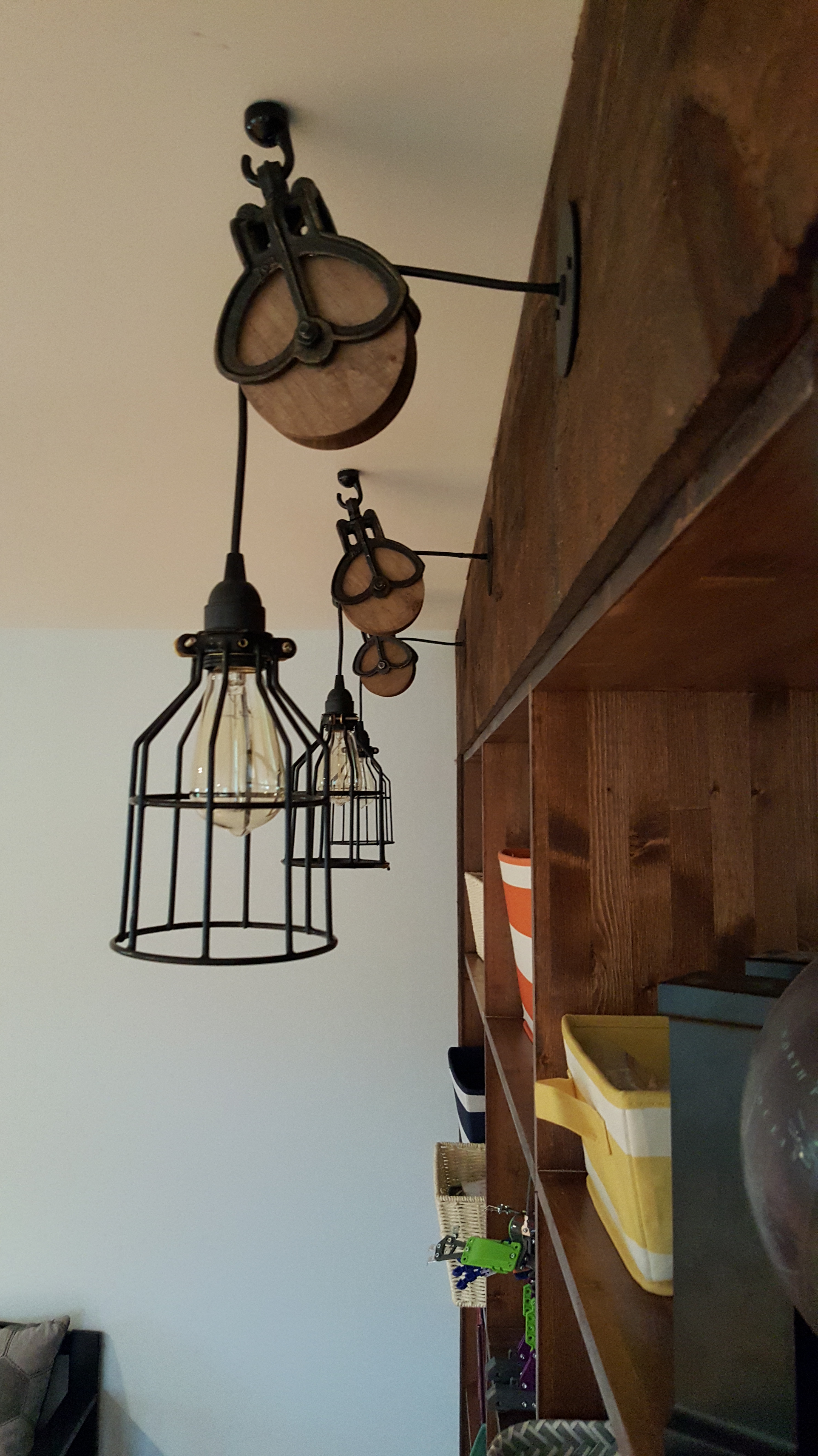 This warm and cozy lighting DIY project is fun and the outcome is great for any space in your home where you need soft light.