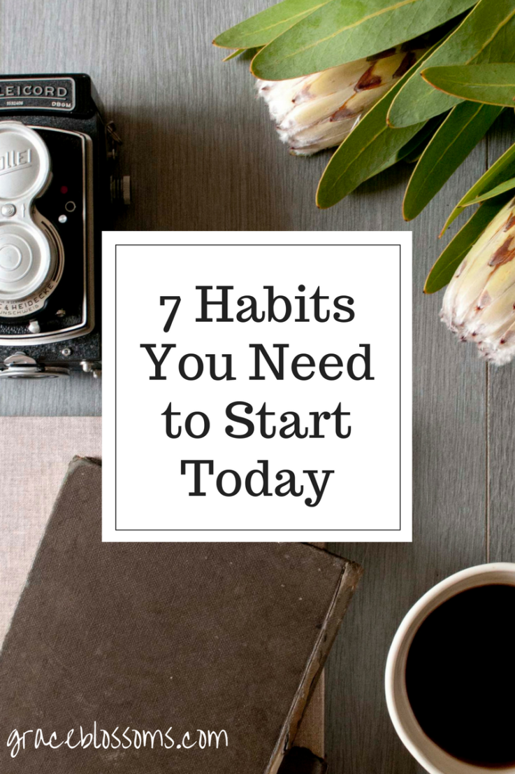 If you have ever been given God's amazing and beautiful grace, you'll appreciate these seven habits everyone should start today.