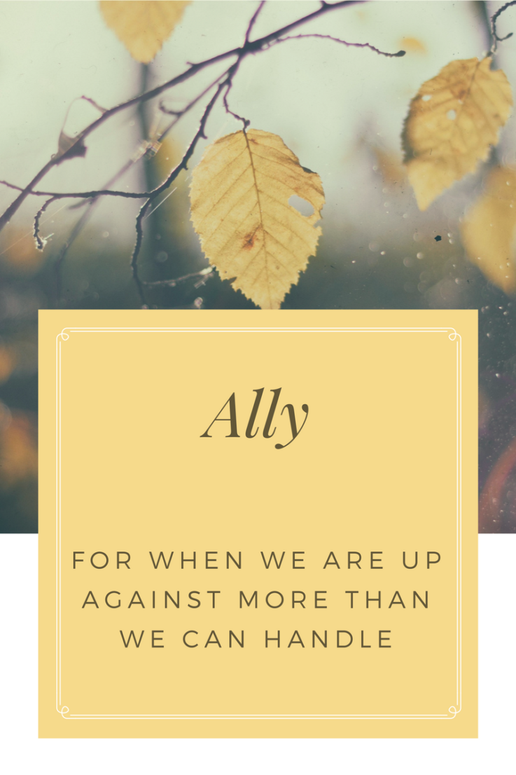 Nowhere else in this world will you ever find an ally like you will in our Lord and Savior Jesus Christ because there's nowhere He hasn't stood.