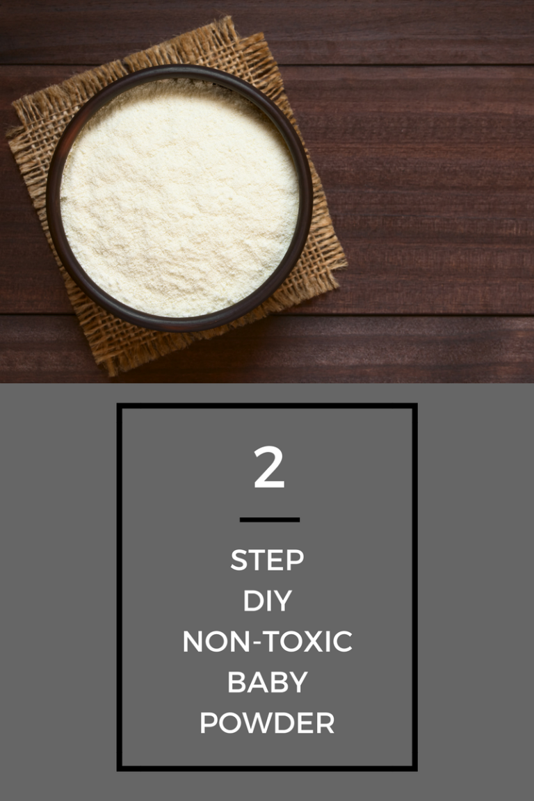 Safest 2 Ingredient Baby Powder DIY Grace Blossoms