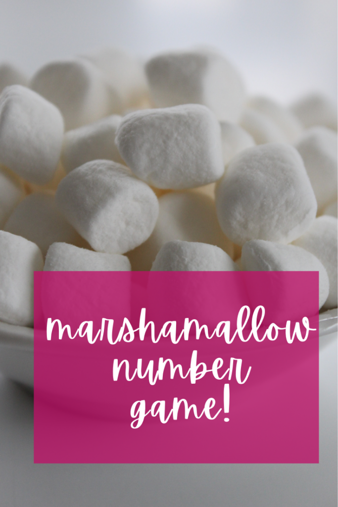 Teach your child with this super fun and easy numbers game featuring every kid's favorite: marshmallows! You'll both love it!