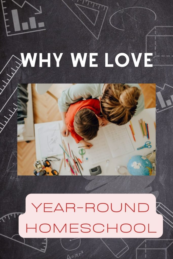 How and why we love year-round homeschool as a fun, easy-going, and enjoyable school option in all seasons of the year and in life. 