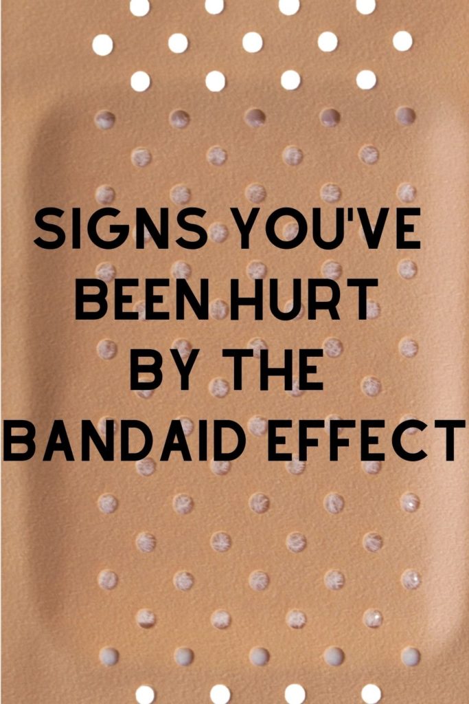 This post explains what the bandaid effect is, how it affects healthy living, and what you can do instead for your overall wellness.