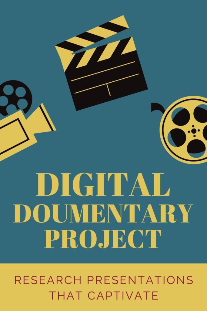 This digital documentary project is an amazing way to deepen student understanding of research and visual media presentation.