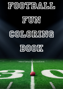 Printable Football Coloring Book